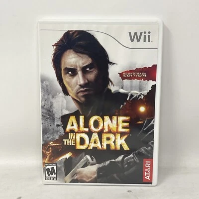 Alone in the Dark (Wii, 2008) Soundtrack Edition 2 Discs Complete CIB W/ Manual - Image 1 of 4