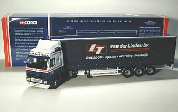 Volvo Curtainside Van der Linden (CORGI) 1:50 (L=30cm) - Image 1 of 1