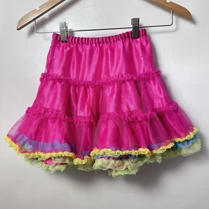 Hanna Andersson Skirt Girls 5 Pink Tutu Tiered Ballerinacore Dance Play Girly - Picture 1 of 11