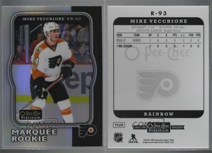 2017 O-Pee-Chee Platinum Retro Marquee Rookies Rainbow Mike Vecchione Rookie RC
