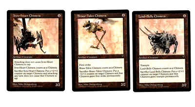 MTG 3X Chimera Set SP/NM- Visions Magic the Gathering ~ Free Shipping ~ - Image 1 of 2