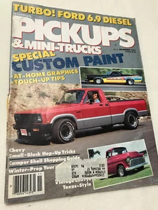 PICKUPS & MINI TRUCKS MAGAZINE, NOV. 1984, CHEVY SMALL BLOCK HOP UP TRICKS - Picture 1 of 2