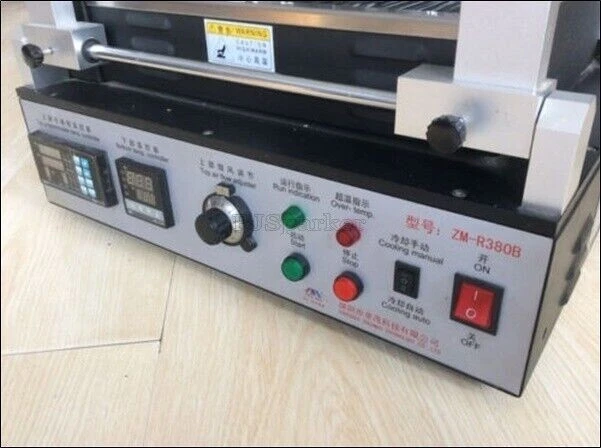 Professional BGA Rework Station ZM-R380B Ir Heater & Hot-Air Heater 220V WG - Image 1 of 1