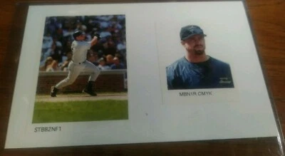 1998 Topps Stars 'N Steel Jeff Bagwell Print Photos Topps Vault Astros Baseball  - Image 1 of 4