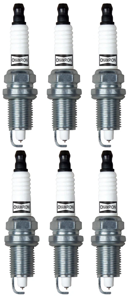 Set of 6 Spark Plugs for Nissan D21 1990 - 1994 - Image 1 of 1