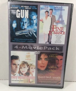GUN + EVERY WOMAN'S DREAM + A FINE ROMANCE + SWEET BIRD OF YOUTH new dvd 4 FILMS - Picture 1 of 2