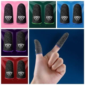 Breathable Sweatproof Game Fingertip Gloves Touch Screen Finger Cots Anti-slip - Picture 1 of 18