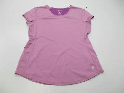 Camiseta deportiva mountain hardwear para mujer talla M atlética calce ajustado púrpura #TB689 Foto 1 de 4