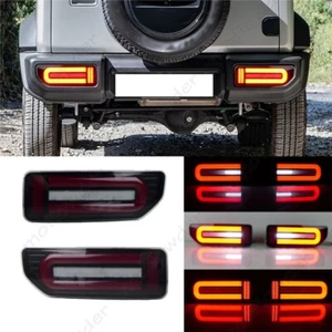 2Pcs For Suzuki Jimny 19-2024 LED Rear Tail Light Driving Brake Turn Signal Lamp - Picture 1 of 12