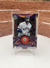 2023 Topps Tribute - Stamp of Approval Relics Purple /50  Yordan Alvarez.
