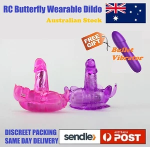 New Butterfly Wearable Remote Control Vibrating Panties Vibrator Sex Toy Dildo - Picture 1 of 24
