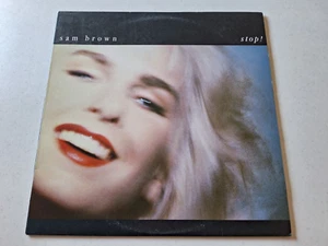 Sam Brown Stop Australia pressing 12'' vinyl Lp 1988 VINYL LP RECORD - OZ SELLER - Picture 1 of 8