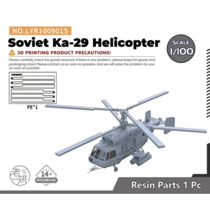 Yao's Studio LYR100901S 1/100 Military Model Kit Soviet Ka-29 Helicopter - Picture 1 of 5