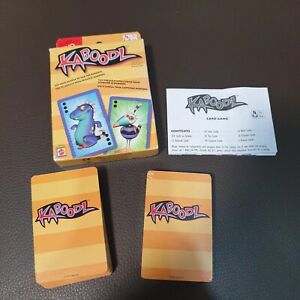 Mattel Kaboodl Card Game 2004 7+ Great Condition