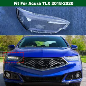Right Headlight Lens Cover Shell Lampshade Sealant Glue For Acura TLX 2018-2020 - Picture 1 of 8