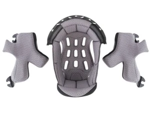 FULL INTERNAL PILLOWS HELMET CROSS ACERBIS XTRACK VTR XPRO STEEL CARBON SZ L - Picture 1 of 1