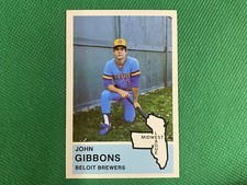 1982 Beloit Brewers Fritsch #8 John Gibbons