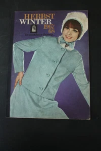 alter Druck Reklame Katalog Versandhaus Leipzig Kleidung Herbst Winter 1967 1968 - Picture 1 of 12