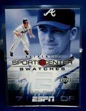 2005 Upper Deck ESPN J.D. Drew Swatch Game Used Jersey Los Angeles Dodgers