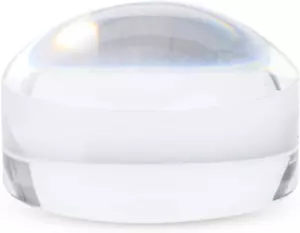 Lupa cúpula acrílica de 2 pulgadas 8x pisapapeles lupa de lectura óptica - Imagen 1 de 12