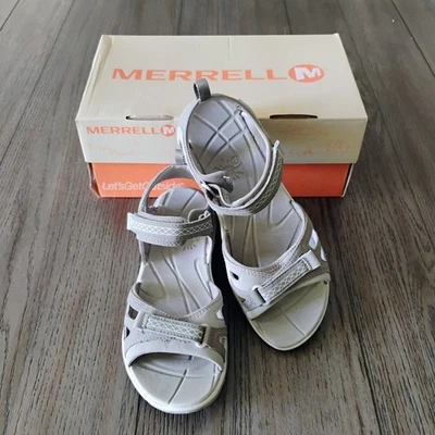 Merrell Women's size 8 M Sandals Avian Light Strap Brindle Gray J88960 - Image 1 of 4