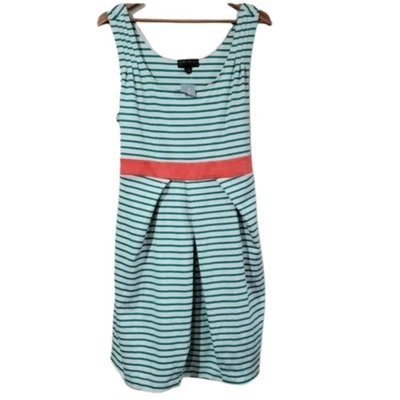 Forever 21 Dress Womens Size 2X Fit and Flare Sleeveless Blue White Striped Y2K - Image 1 of 4