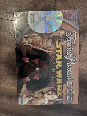 New in Sealed Box Star Wars Saga Edition Trivial Pursuit DVD 2005 Board Game - Image 1 of 3