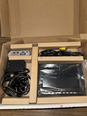 Xm 7” TFT-LCD Wide Screen Color Tv - Model ASL-7200T Power - DC 12V - Image 1 of 4