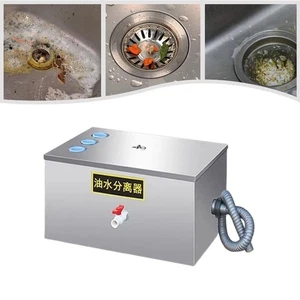 Stainless Steel Grease Trap with Handle Incrassation Interceptor Resturant - Picture 1 of 11
