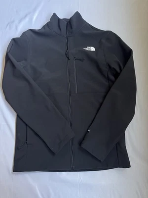 S. The North Face Apex Bionic Windwall Softshell Jacket. Black “Trainer” - Image 1 of 2