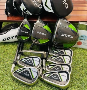 Juego completo de palos de golf Callaway EDGE 1w 3w 5hy hierro 6789 PS 10 piezas R Flex S diestro para hombre - Imagen 1 de 24