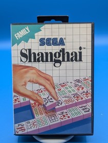 Shanghai (Sega Master System, 1988) Cib Complete - Tested