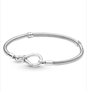 PANDORA 20 cm Damen-Armband Silber 925 Unendlichkeit-Knoten 590792C00 - Bild 1 von 5