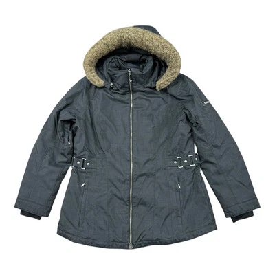 Obermeyer Parka Esquí Snowboard Chaqueta Abrigo de Piel Aislado Mujer’s Talla 18 Foto 1 de 4