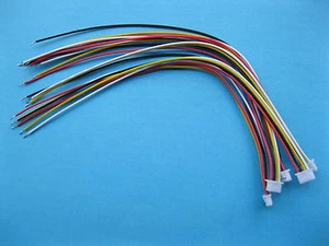 60 pcs 1.25mm 4Pin Female Polarized Connector w/ 28AWG 5.9inch 150mm Leads Cable - Picture 1 of 3