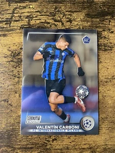 2022/23 Topps Stadium Club Chrome Valentin Carboni Inter Milan RC Rookie #45 - Picture 1 of 2