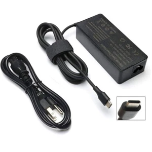 65W USB-C Charger Type-C Adapter For Lenovo ThinkPad X1 Carbon Yoga ADLX65YLC3A - Picture 1 of 11