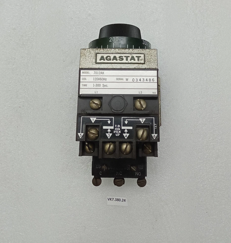 Agastat 7012AK Timing Relay - Image 1 of 4
