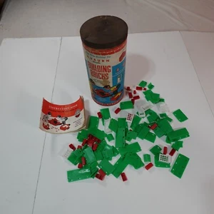 Vintage Auburn Flexible Building Bricks Antique Toys Educational Instructions - Picture 1 of 18