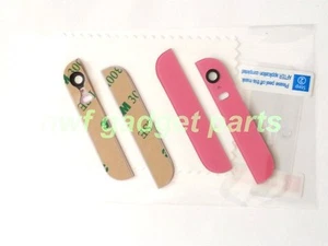 Top+Bottom Glass+Adhesive Preinstalled + Screen Protector for iphone 5S~PINK~ US - Picture 1 of 1