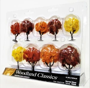 Woodland Classics Ready-Made Trees TR3540 Fall Harvest Blaze - 9/Pkg - Bild 1 von 1