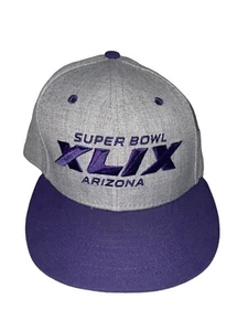Official NFL New Era Cap Super Bowl XLIX Arizona 59 Fifty Fitted Hat 7 - Picture 1 of 8
