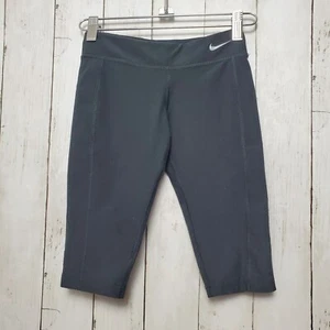 New Nike Girls' Legend Tight Fit Capri Pants Size XS Style 546096-010 - Picture 1 of 8
