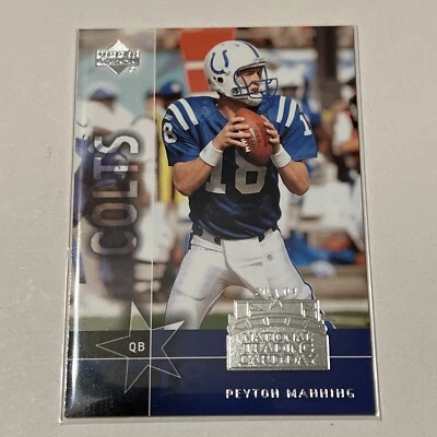 2004 National Trading Card Day - #UD-11 Peyton Manning Indianapolis Colts - Image 1 of 2