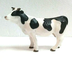 Juguete de vaca lechera Terra by Battat animal de granja blanco y negro 1453301 - Imagen 1 de 7