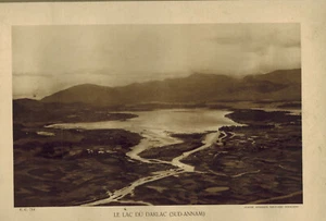 Le Lac du Darlac-Sud-Annam-Cliché Aviation Militaire Indochine - Foto 1 di 2
