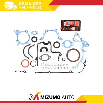 Lower Gasket Set Fit 88-97 Kia Sephia Mazda 323 MX-3 Mercury Capri 1.6 B6 B6T - Image 1 of 3