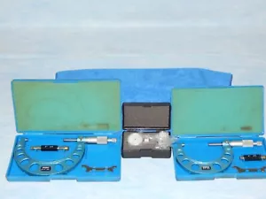 Fowler Micrometer Lot 2-3" & 3-4", Made in Japan - Picture 1 of 14
