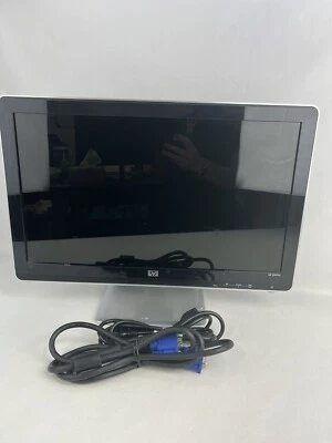 HP 2009M Glossy Screen 20” LCD Monitor 1600 x 900 DVI VGA - Image 1 of 4