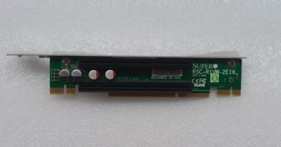 Supermicro RSC-R1UW-2E16 1U LHS WIO 2x PCI-Express 3.0 x16 Rev 1  Riser Card - Image 1 of 2